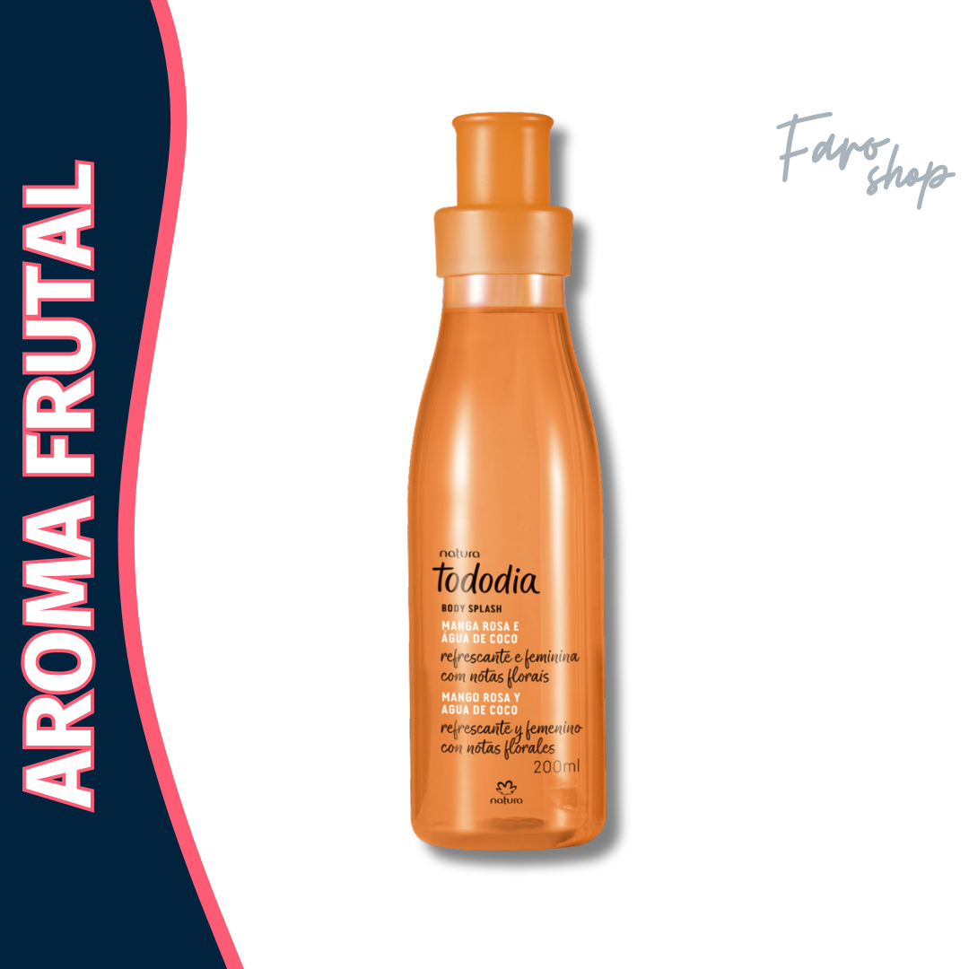 COLONIA SPRAY TODODIA MANGO ROSA Y AGUA DE COCO