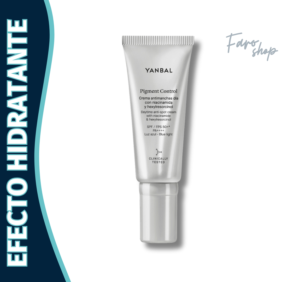 CREMA ANTIMANCHAS DÍA FPS 50+ CON NIACINAMIDA Y HEXYLRESORCINOL