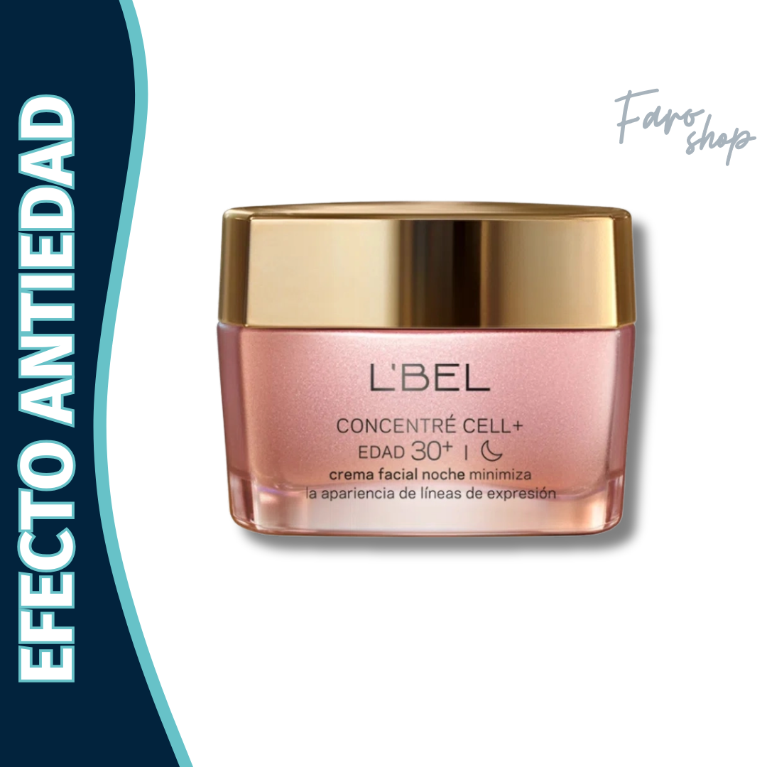 CREMA FACIAL ANTIEDAD NOCHE CONCENTRÉ CELL+ EDAD 30+