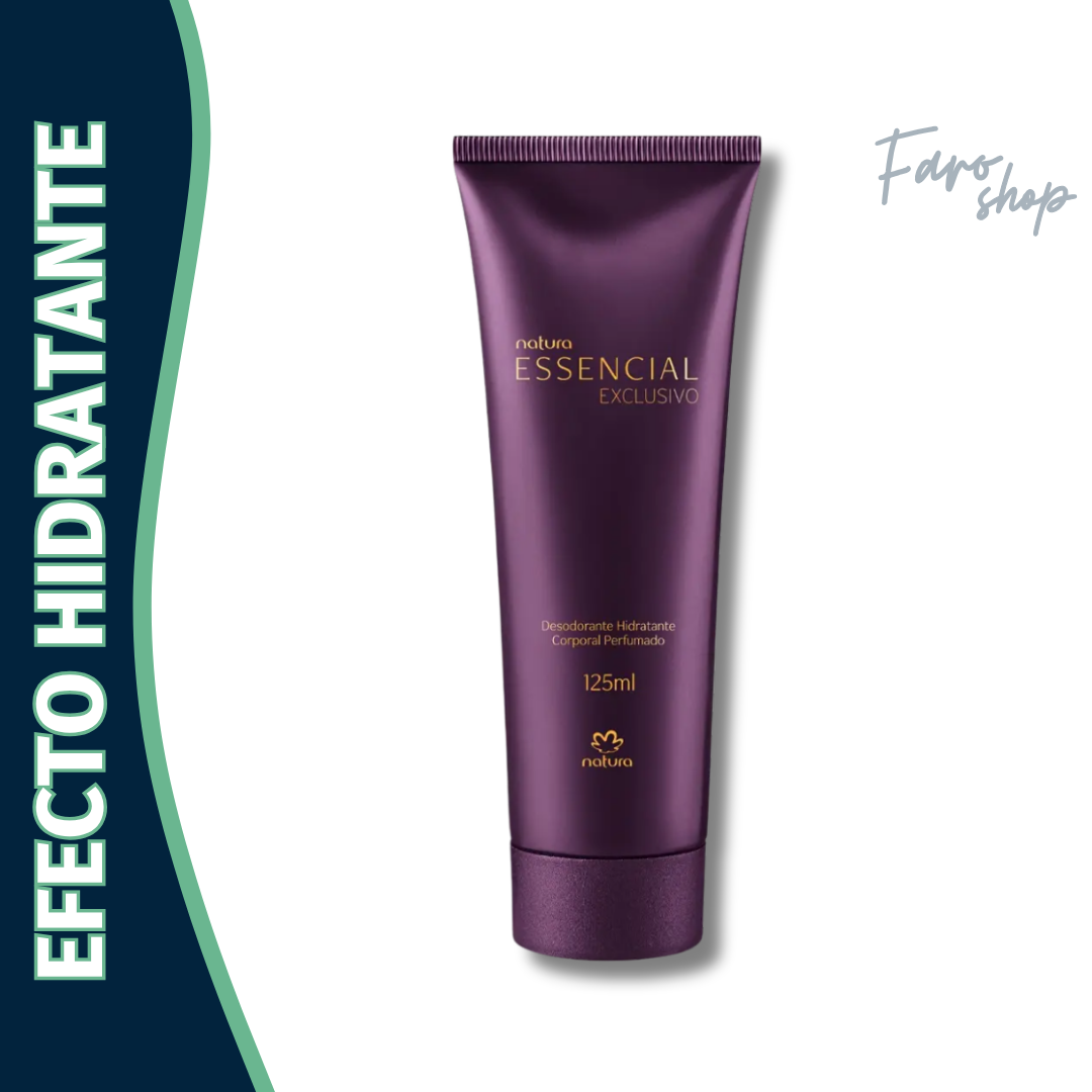 CREMA HIDRATANTE CORPORAL PERFUMADA ESSENCIAL EXCLUSIVO FEMENINO