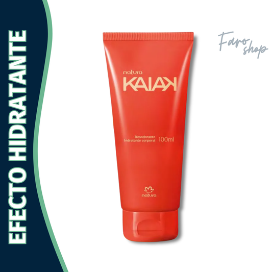 CREMA HIDRATANTE CORPORAL PERFUMADA KAIAK FEMENINO 100 ML