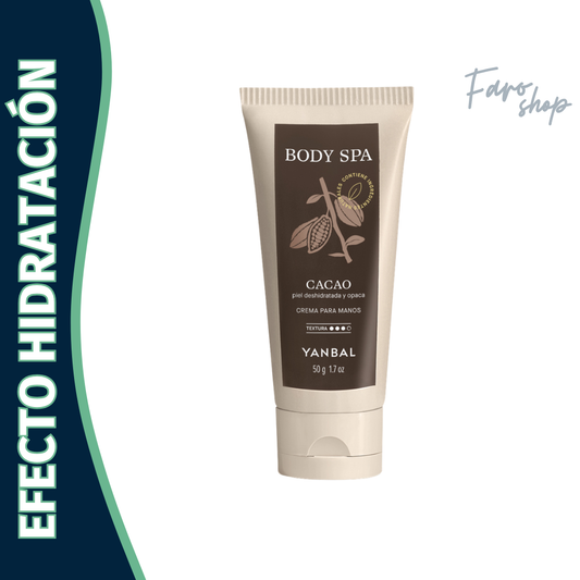 CREMA PARA MANOS BODY SPA CACAO 50G
