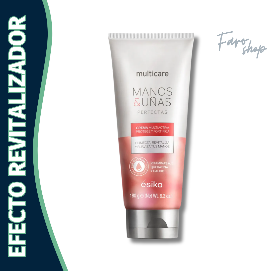 CREMA PARA MANOS Y UÑAS MULTICARE