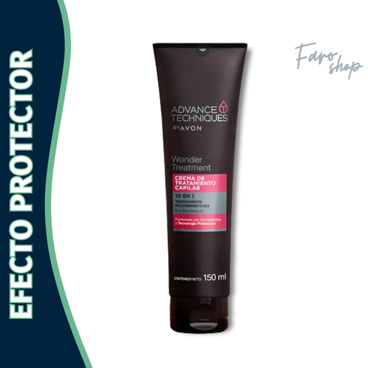 CREMA TRATAMIENTO CAPILAR 10 EN 1 ADVANCE TECHNIQUES AVON