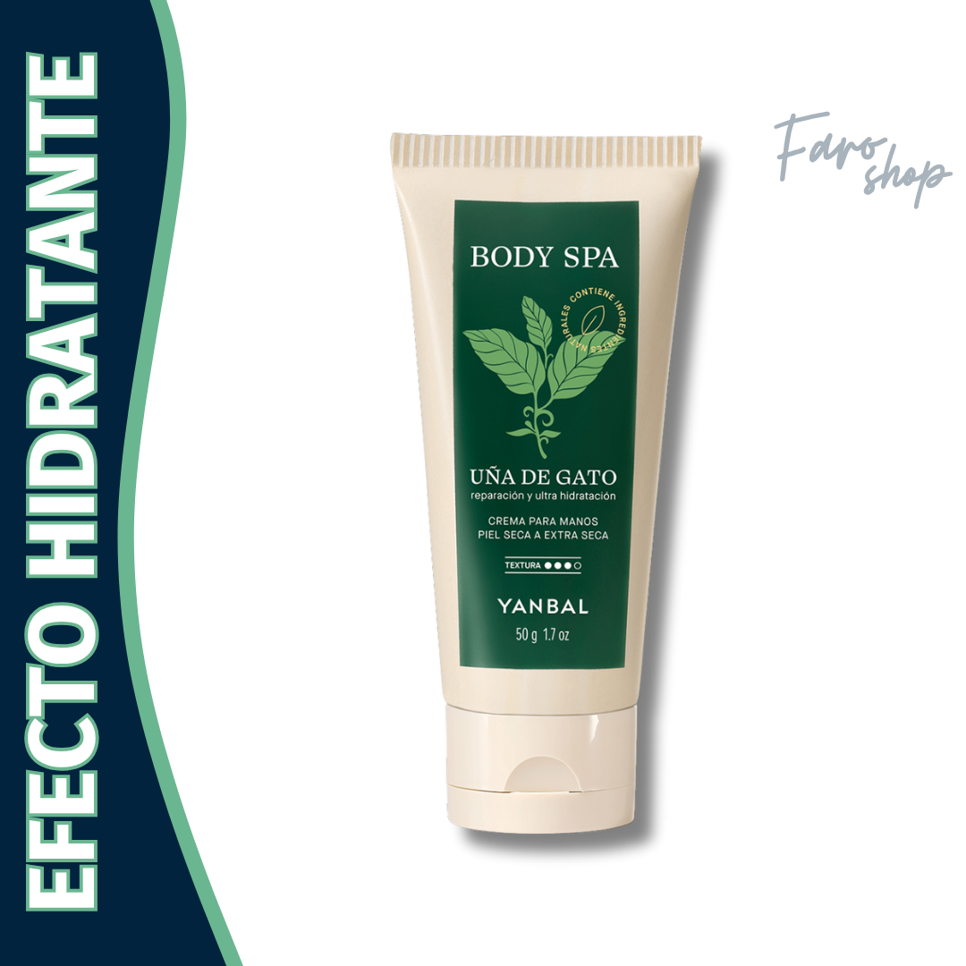 CREMA PARA MANOS BODY SPA UÑA DE GATO 50G