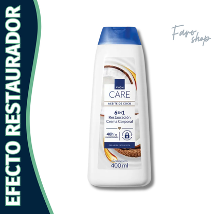 CREMA AVON CARE RESTAURACIÓN CON ACEITE DE COCO 400ML
