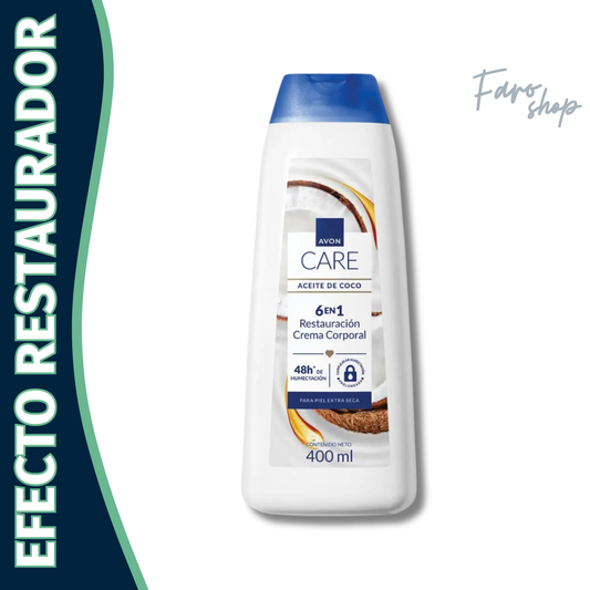 CREMA AVON CARE RESTAURACIÓN CON ACEITE DE COCO 400ML