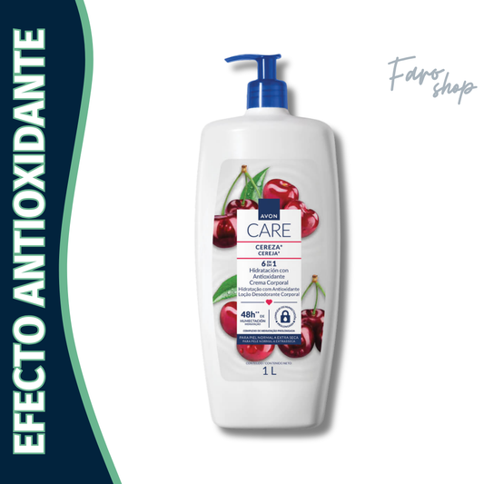CREMA AVON CARE HIDRATACIÓN ANTIOXIDANTE CEREZA