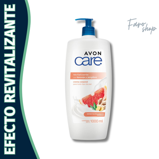 CREMA AVON CARE REVITALIZANTE CON TORONJA Y JENGIBRE