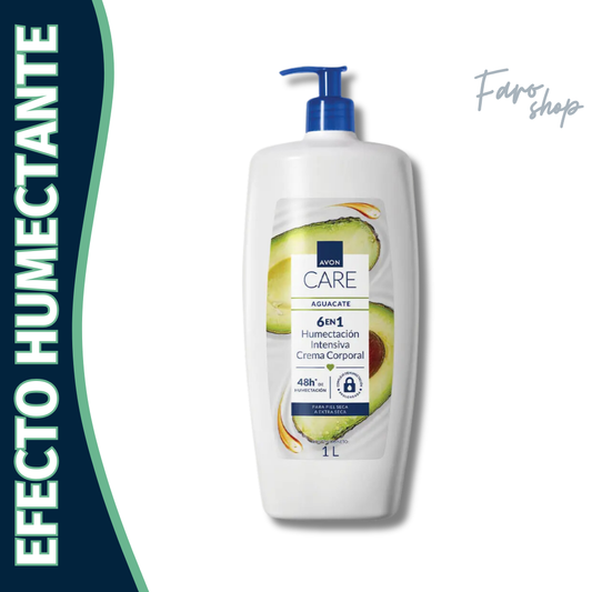 CREMA AVON CARE HUMECTACIÓN INTENSIVA CON ACEITE DE AGUACATE
