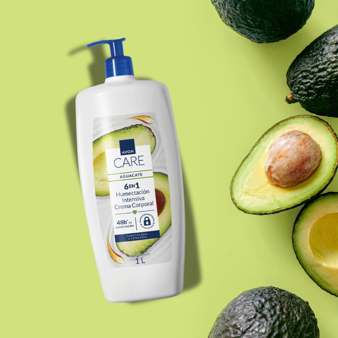 CREMA AVON CARE HUMECTACIÓN INTENSIVA CON ACEITE DE AGUACATE