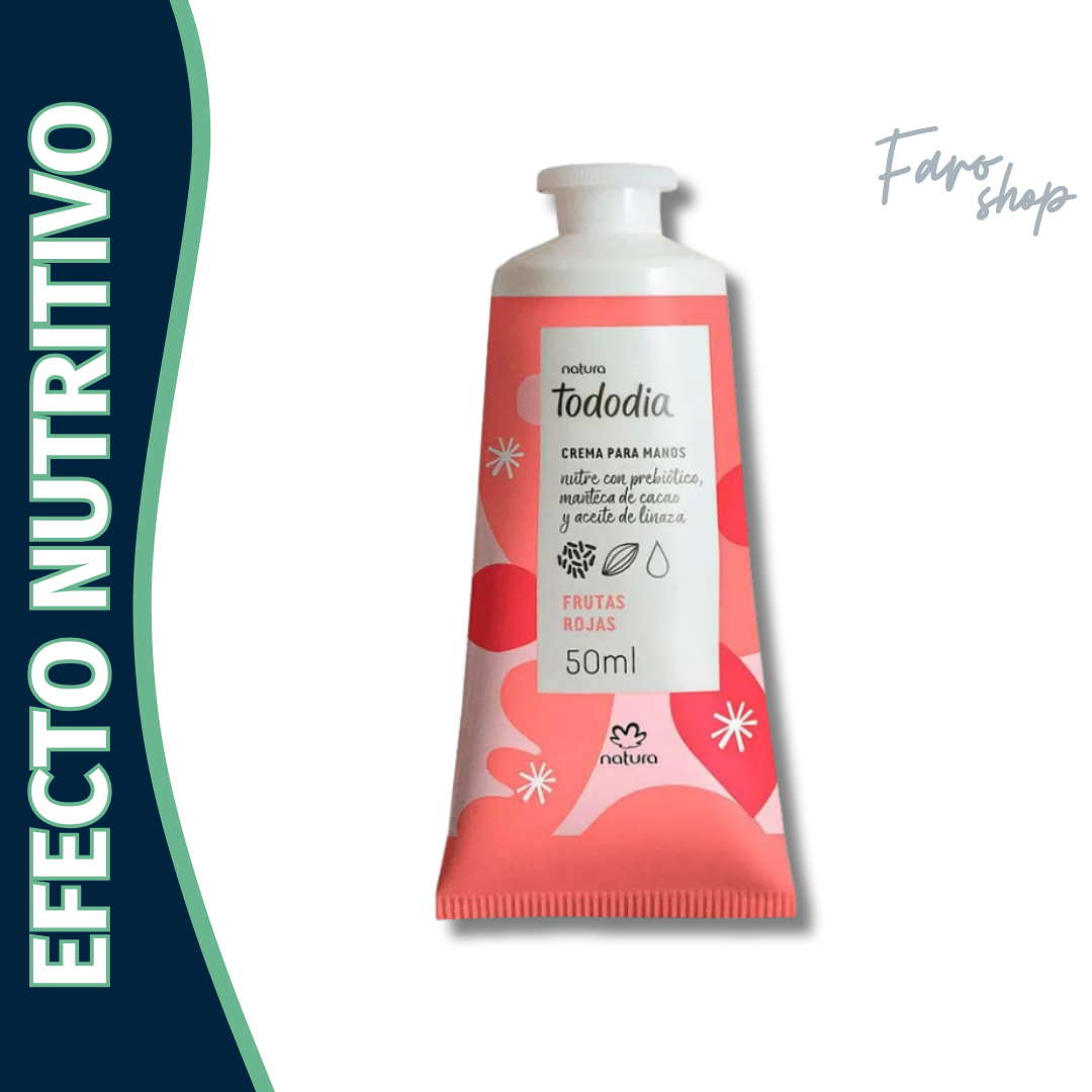 CREMA PARA MANOS TODODIA FRUTAS ROJAS