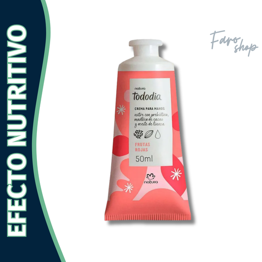 CREMA PARA MANOS TODODIA FRUTAS ROJAS