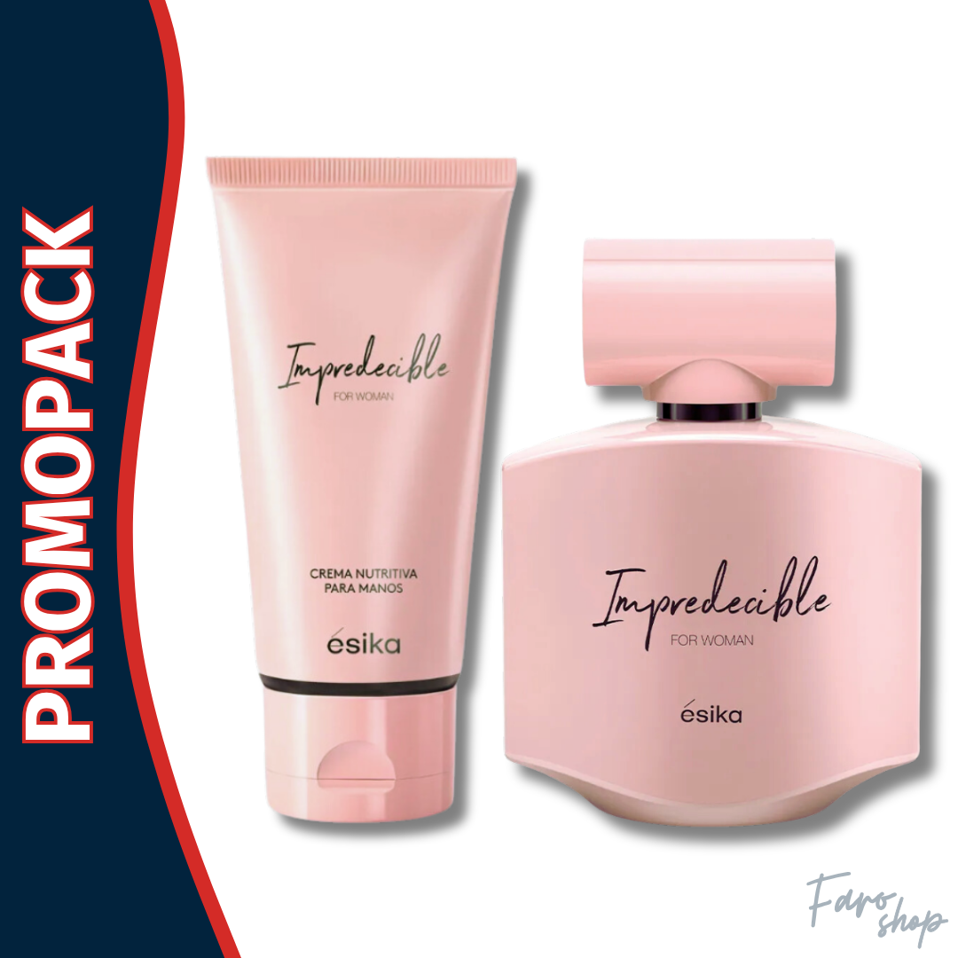 PROMOPACK PERFUME IMPREDECIBLE + CREMA