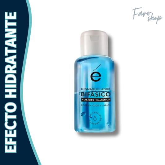 DESMAQUILLADOR BIFÁSICO CON ÁCIDO HIALURÓNICO MINI 40ML