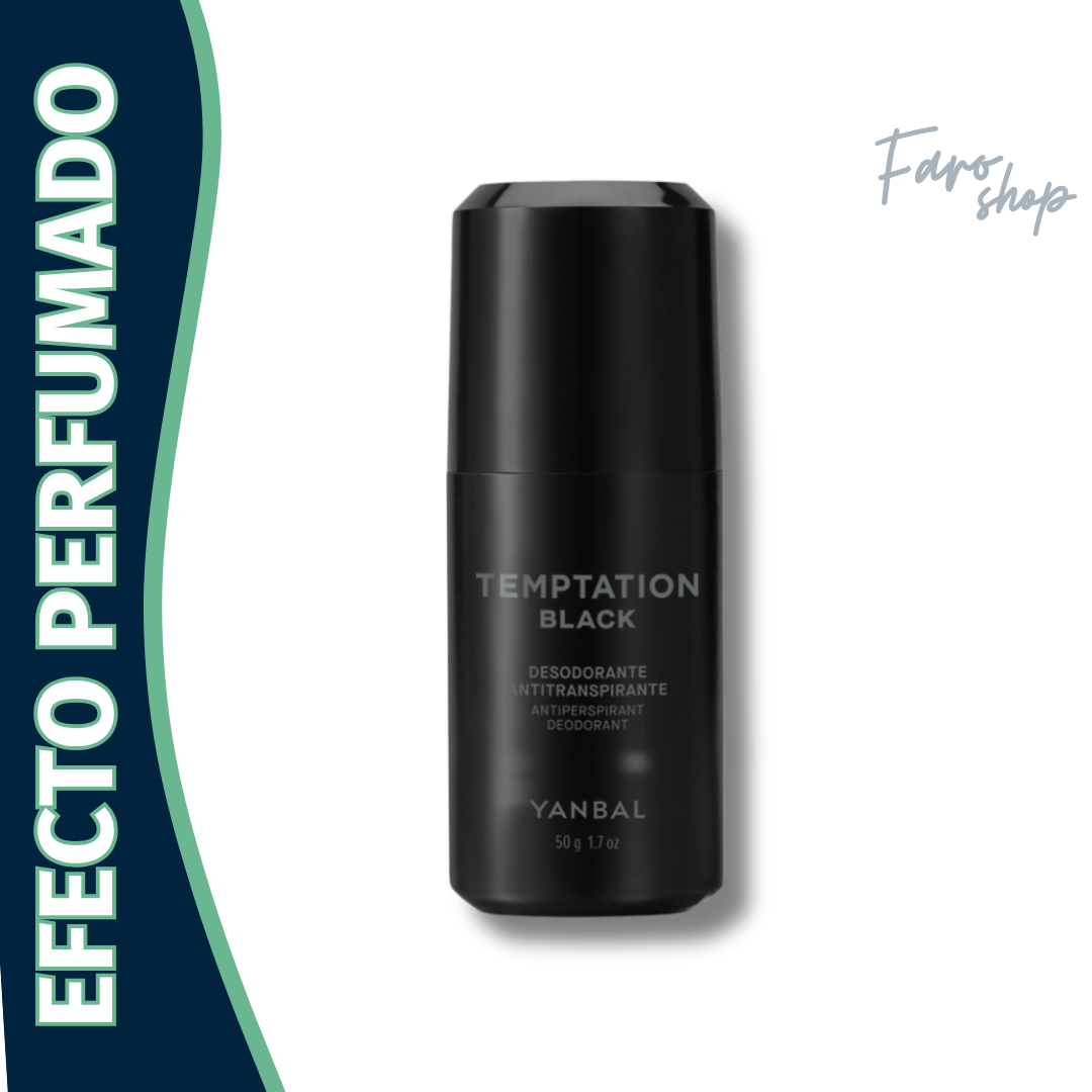 DESODORANTE ROLL-ON TEMPTATION BLACK
