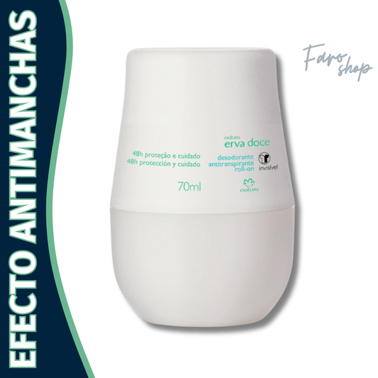 DESODORANTE ROLL-ON ERVA DOCE INVISIBLE