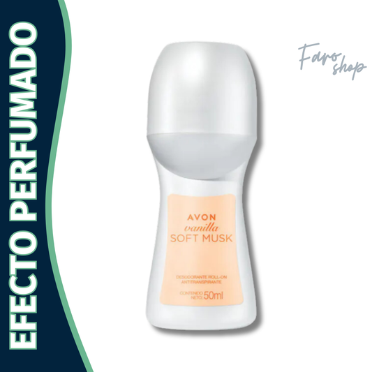 DESODORANTE ROLL-ON SOFT MUSK VAINILLA