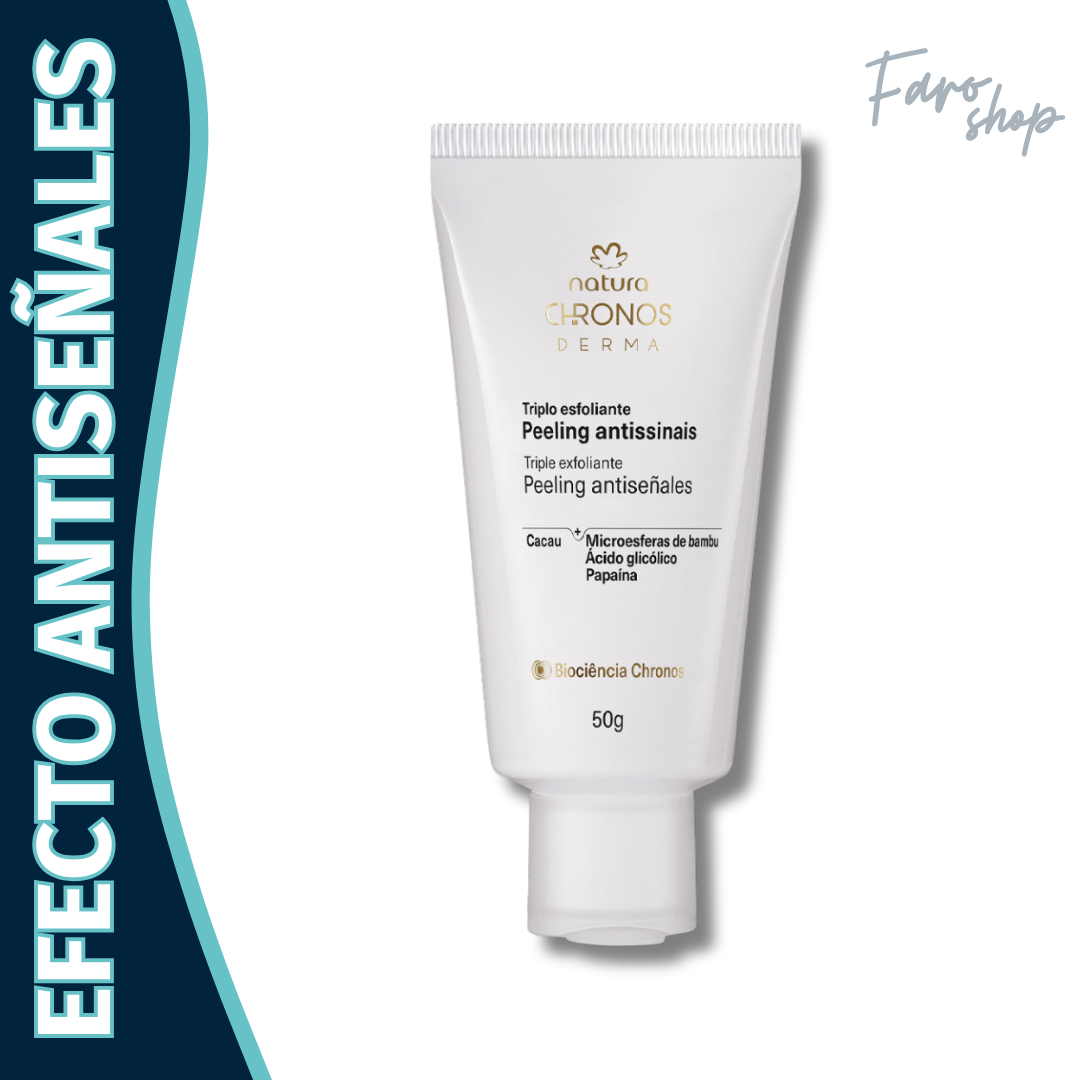 TRIPLE EXFOLIANTE PEELING ANTISEÑALES CHRONOS DERMA