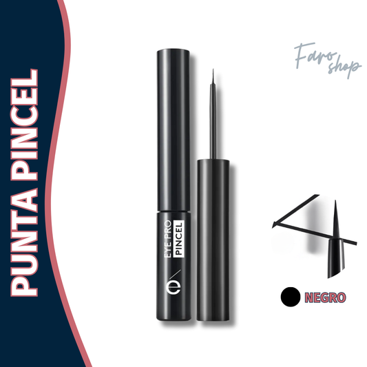 DELINEADOR DE OJOS LÍQUIDO EYE PRO PUNTA PINCEL