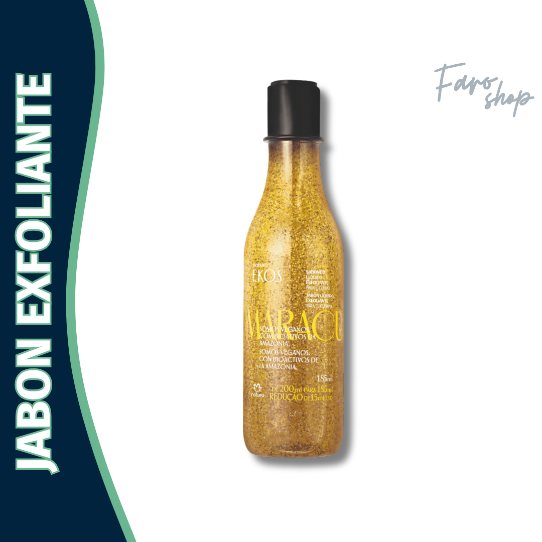 JABÓN LÍQUIDO EXFOLIANTE EKOS MARACUYÁ