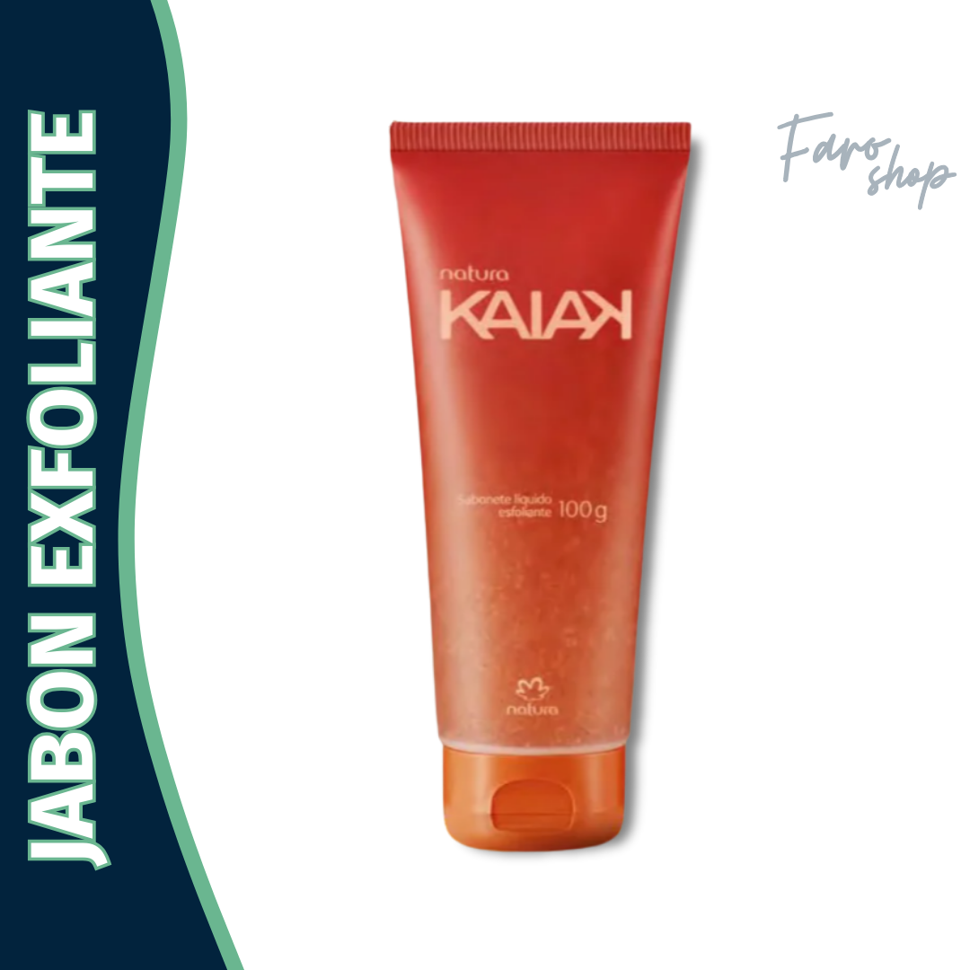 JABON LÍQUIDO EXFOLIANTE PARA EL CUERPO KAIAK FEMENINO 100g