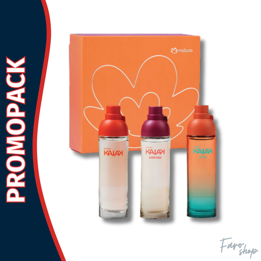 KIT REGALO 3 PERFUMES KAIAK MINI: CLÁSICA + AVENTURA + VITAL