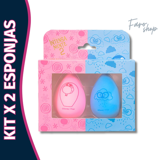 KIT X 2 ESPONJAS INTENSAMENTE