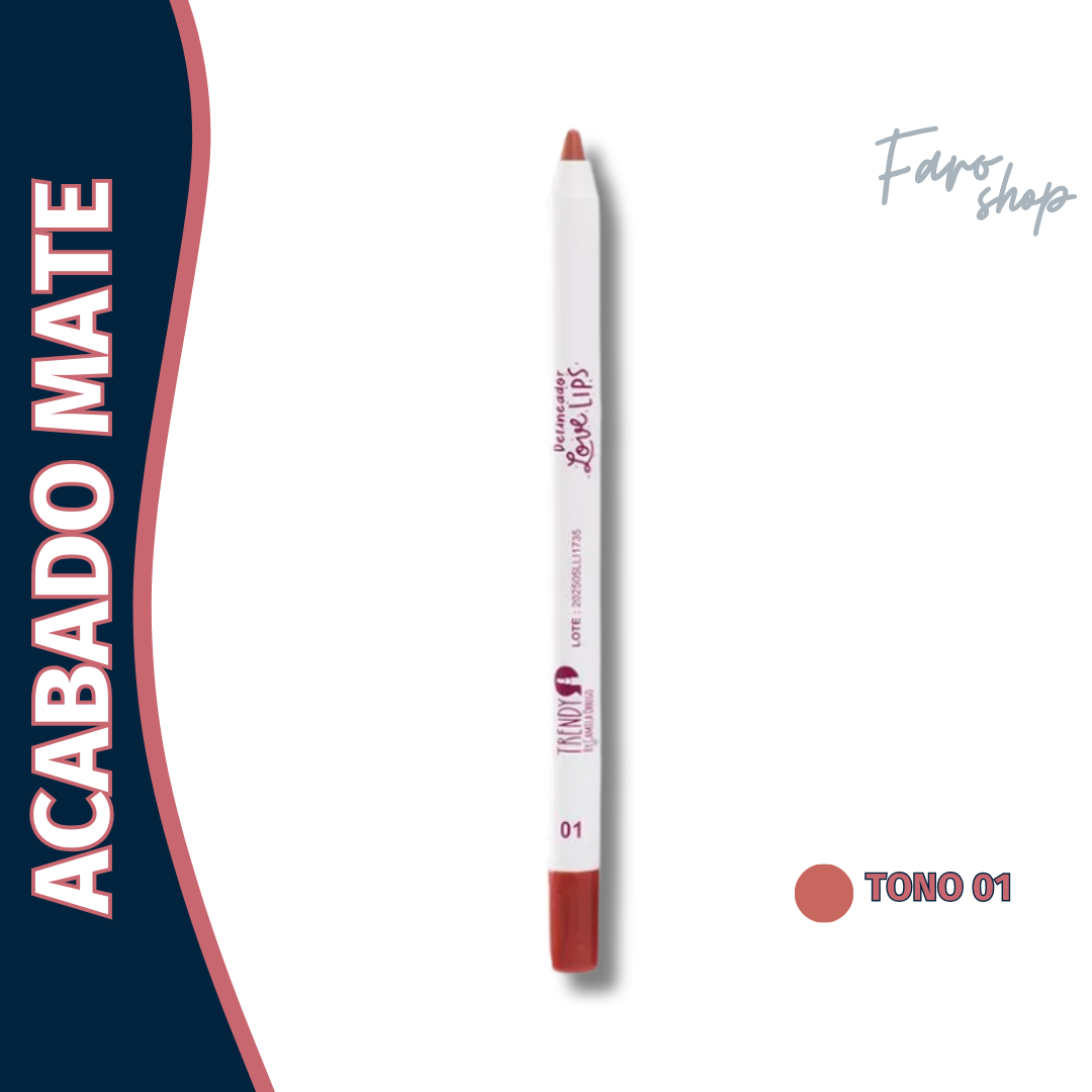 DELINEADOR DE LABIOS LOVE LIPS