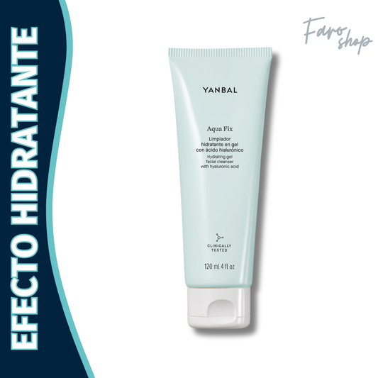 LIMPIADOR HIDRATANTE EN GEL CON ÁCIDO HIALURÓNICO AQUA FIX