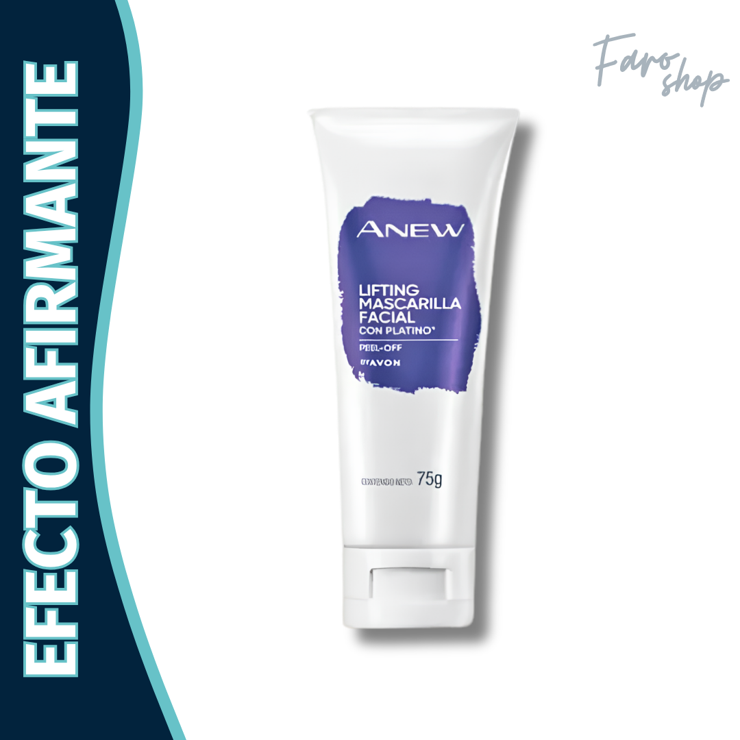 MASCARILLA FACIAL CON PLATINO ANEW 75g