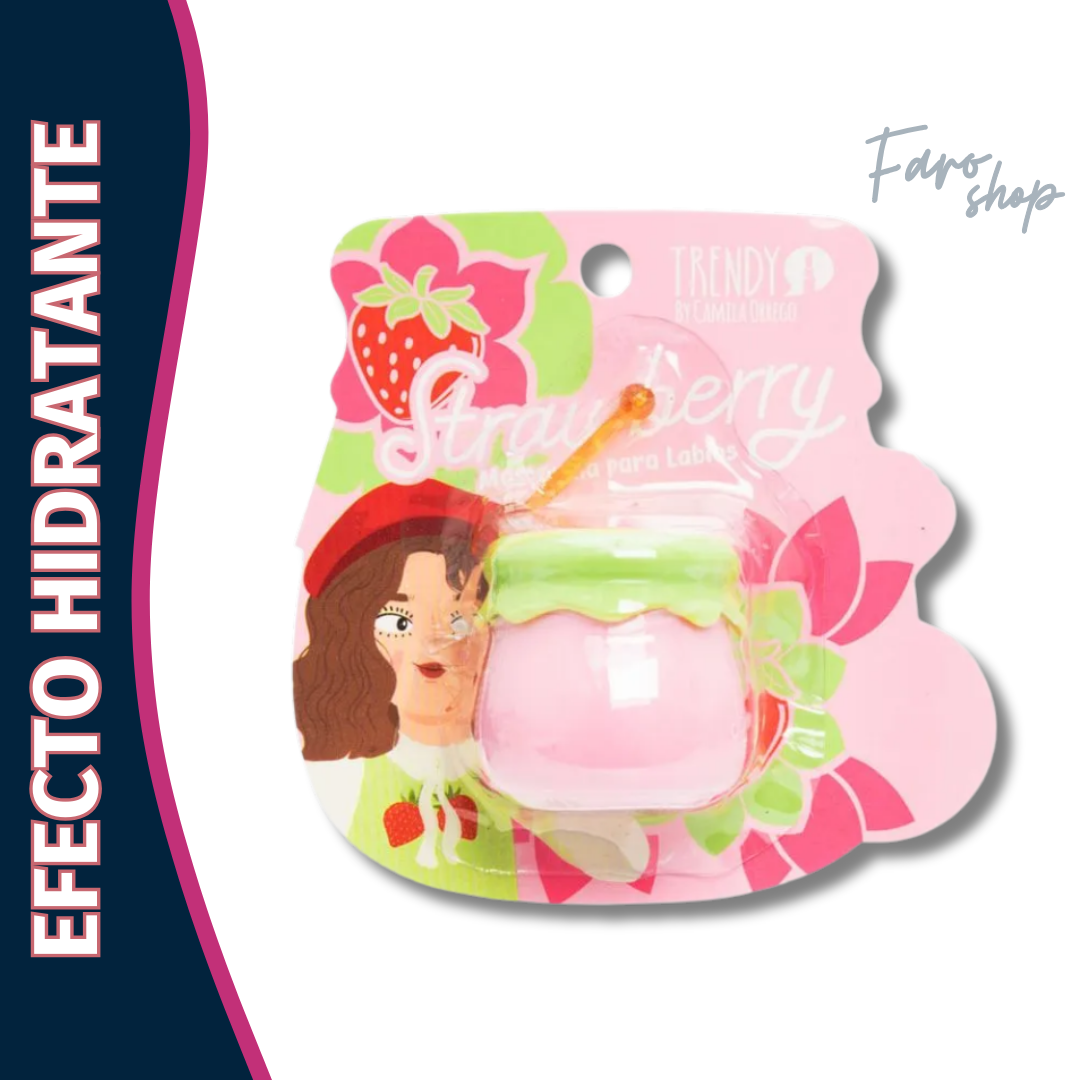 MASCARILLA HIDRATANTE PARA LABIOS STRAWBERRY