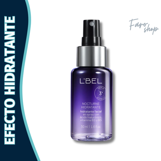 NOCTURNE HIDRATANTE CON ÁCIDO HIALURÓNICO, VITAMINA B3 Y B5