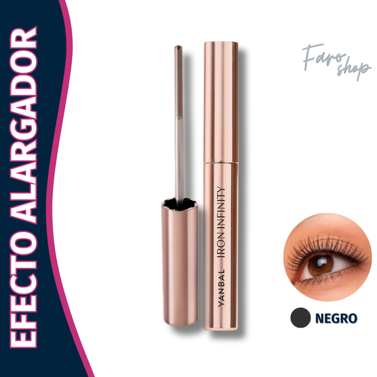 PESTAÑINA IRON INFINITY CON BROCHA METÁLICA