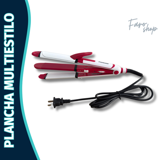 PLANCHA MULTIESTILO 3 EN 1 PRO MOZER MZ-7110