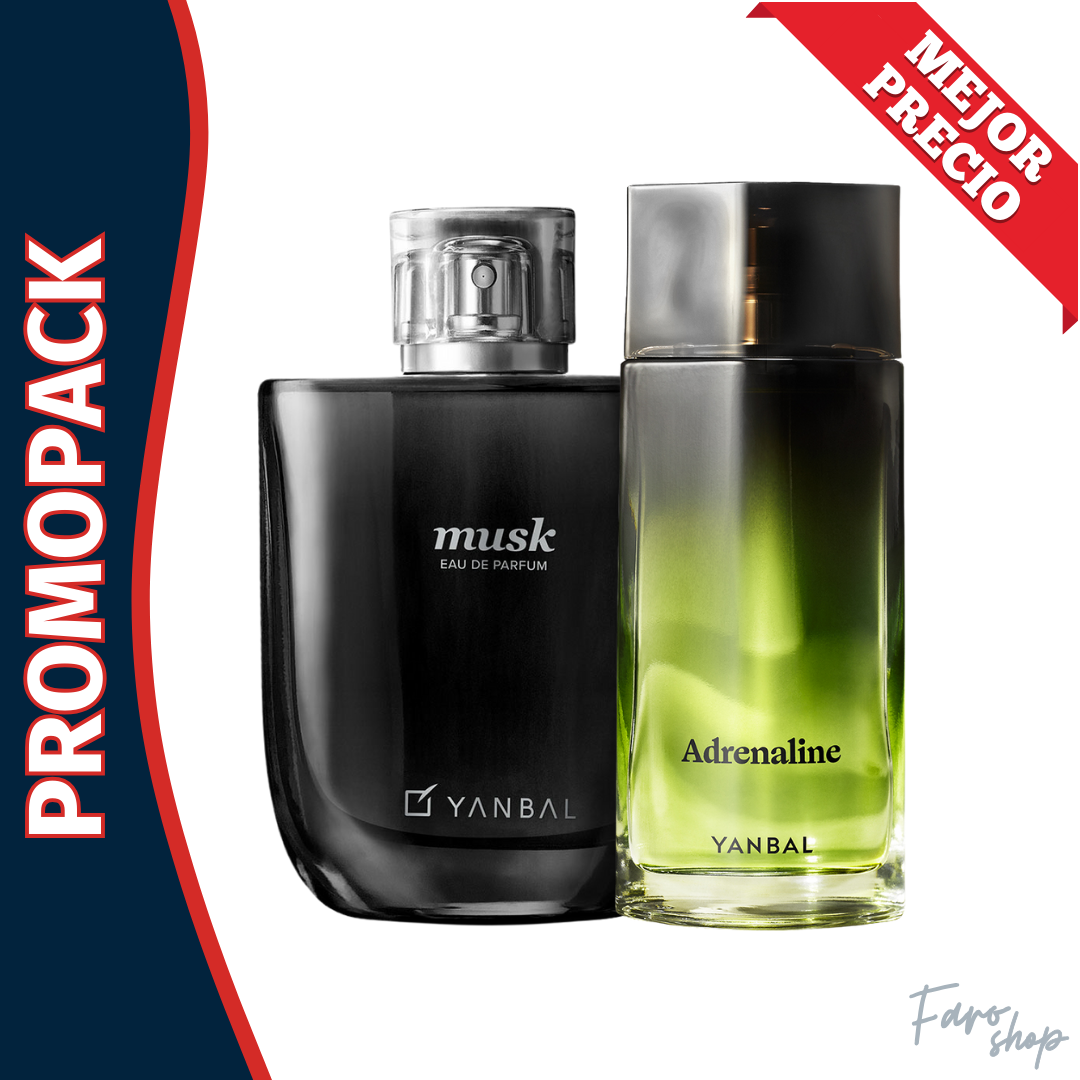 PROMOPACK PERFUME MUSK + ADRENALINE HOMBRE