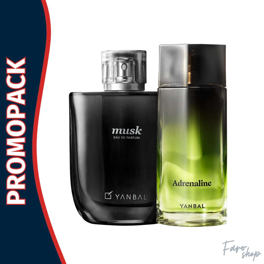 PROMOPACK PERFUME MUSK + ADRENALINE HOMBRE