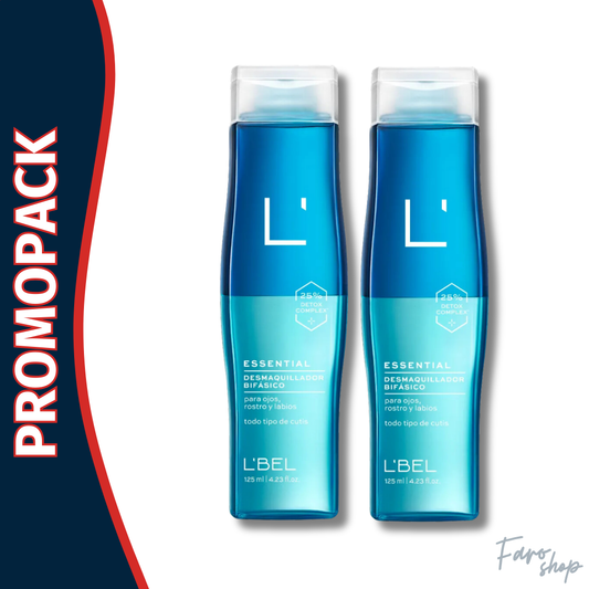 PROMOPACK 2 DESMAQUILLADORES ESSENTIAL PARA OJOS Y ROSTRO