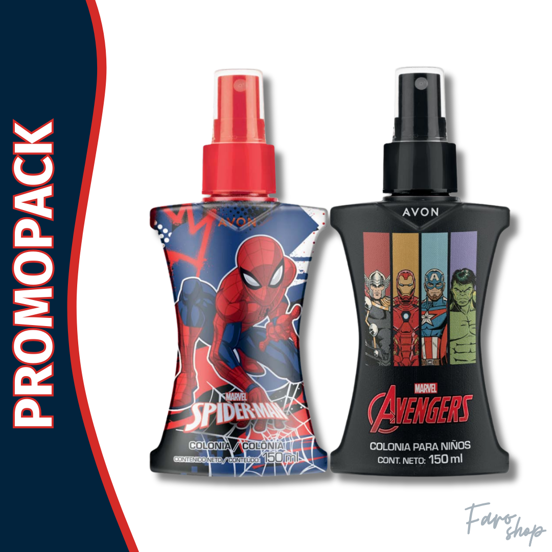 PROMOPACK COLONIA AVENGERS + SPIDER MAN