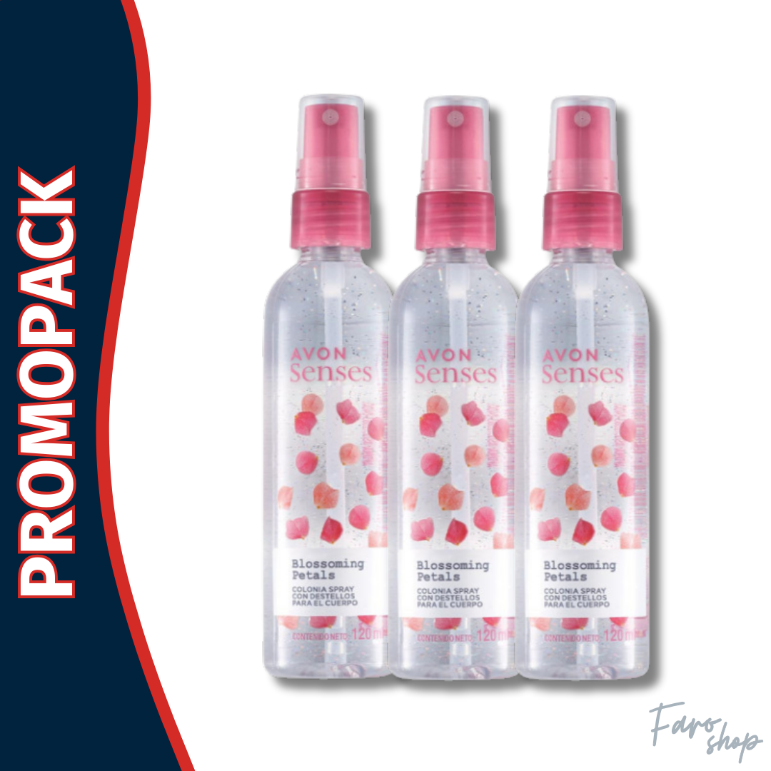 PROMOPACK 3 COLONIAS SPRAY BLOSSOMING PETALS