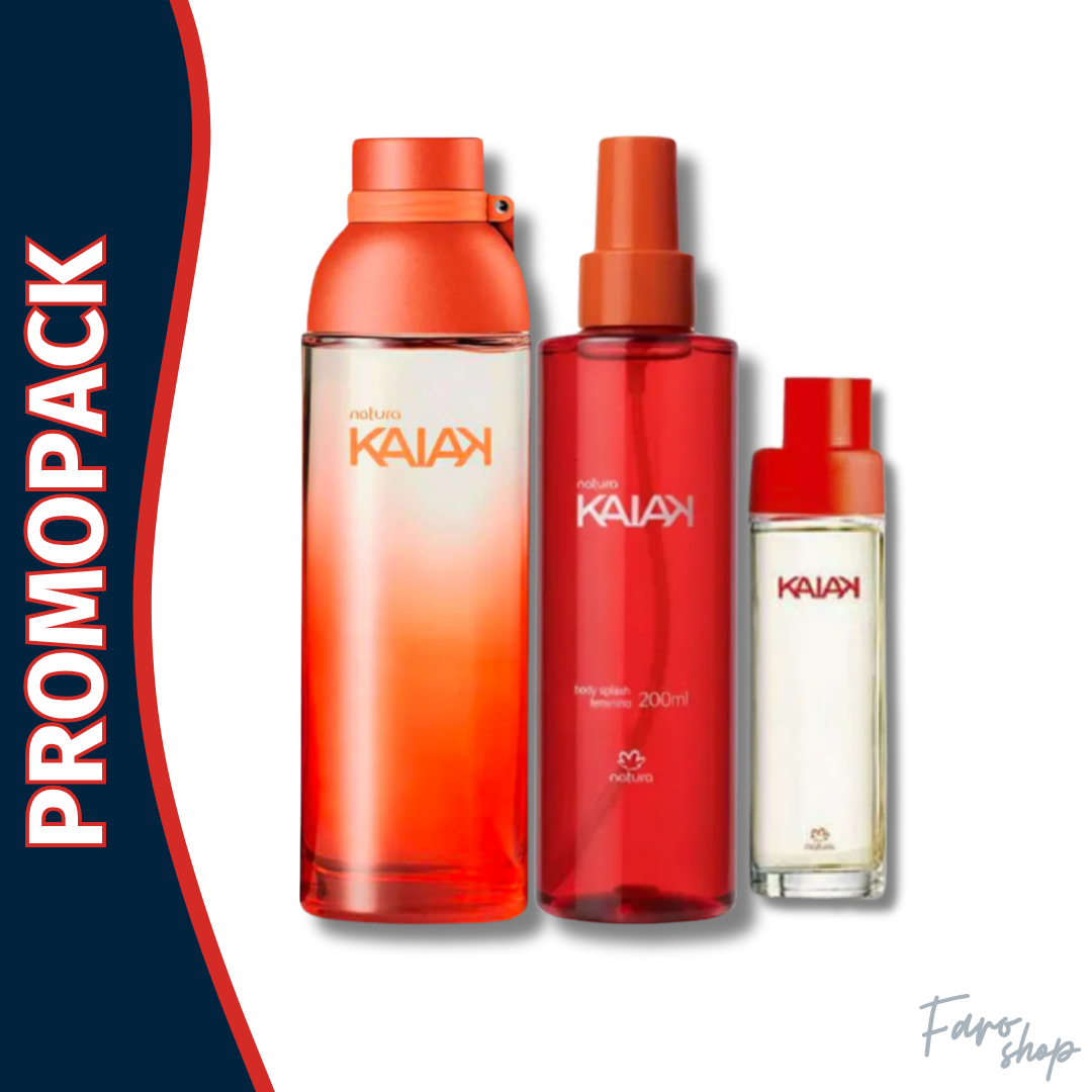 PROMOPACK KAIAK FEMENINO + SPLASH + PERFUME MINI