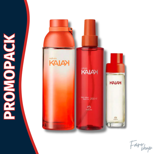 PROMOPACK KAIAK FEMENINO + SPLASH + PERFUME MINI