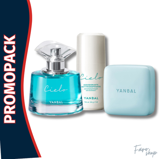 PROMOPACK PERFUME CIELO + DESODORANTE + JABON PERFUMADO