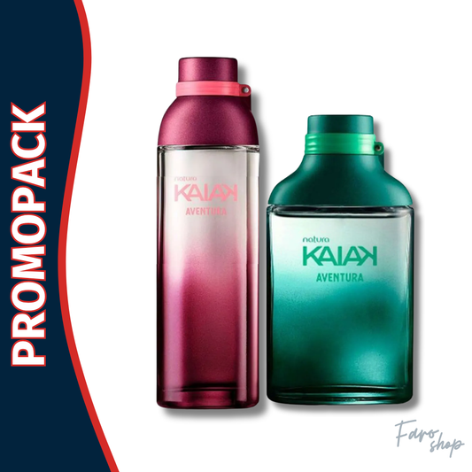 PROMOPACK PERFUME KAIAK AVENTURA MASCULINO + PERFUME KAIAK AVENTURA FEMENINO
