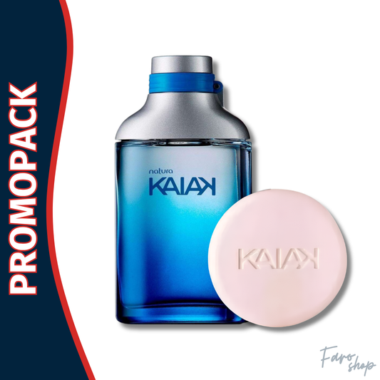 PROMOPACK PERFUME KAIAK MASCULINO + JABON EN BARRA 90G