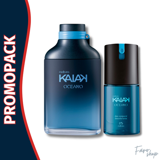 PROMOPACK PERFUME KAIAK OCEANO + SPRAY PERUMADO MASCULINO