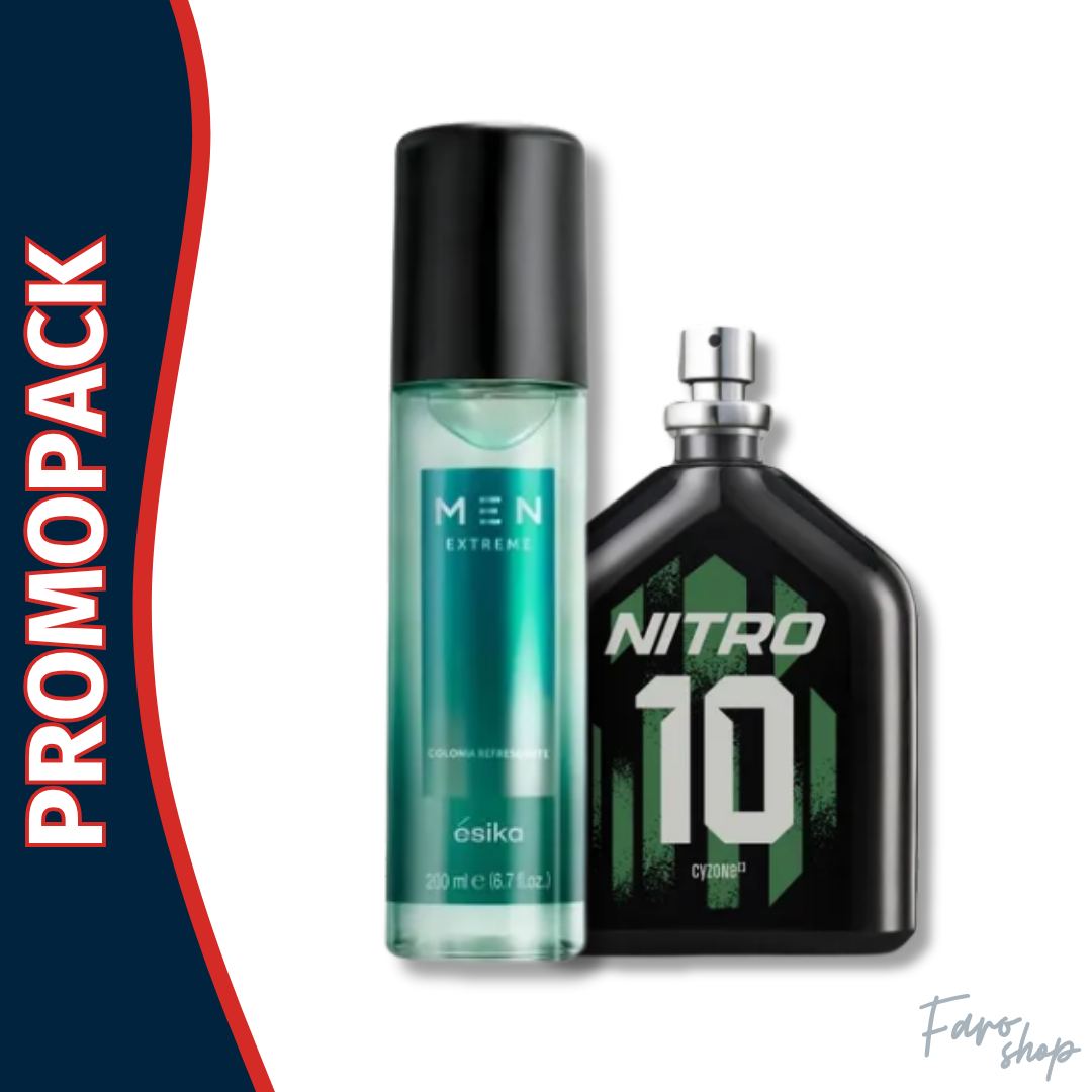PROMOPACK PERFUME NITRO + COLONIA MEN EXTREME