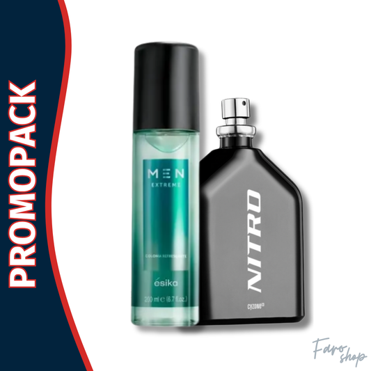 PROMOPACK PERFUME NITRO + COLONIA MEN EXTREME