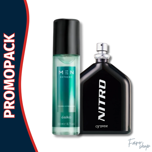 PROMOPACK PERFUME NITRO + COLONIA MEN EXTREME