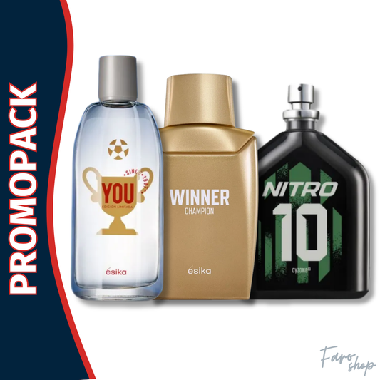 PROMOPACK PERFUME NITRO + WINNER CHAMPION + YOU